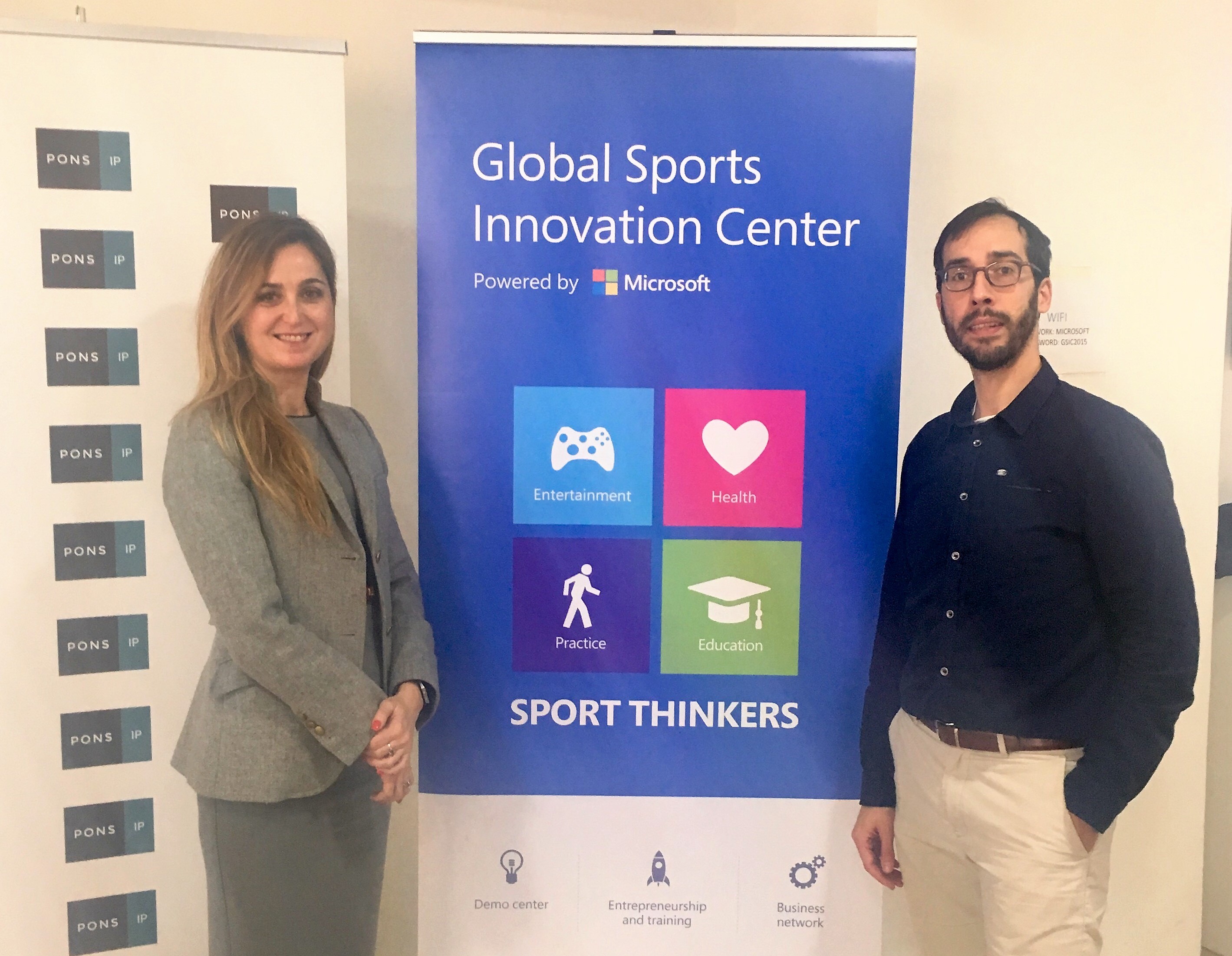 Attending the medical technology workshop at the Global Sports Innovation Center