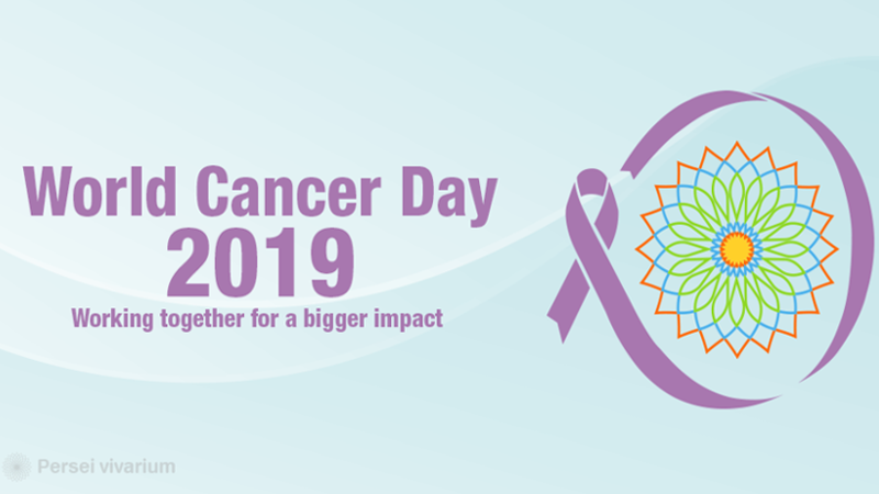 Persei vivarium joins the World Cancer Day: Making and impact together