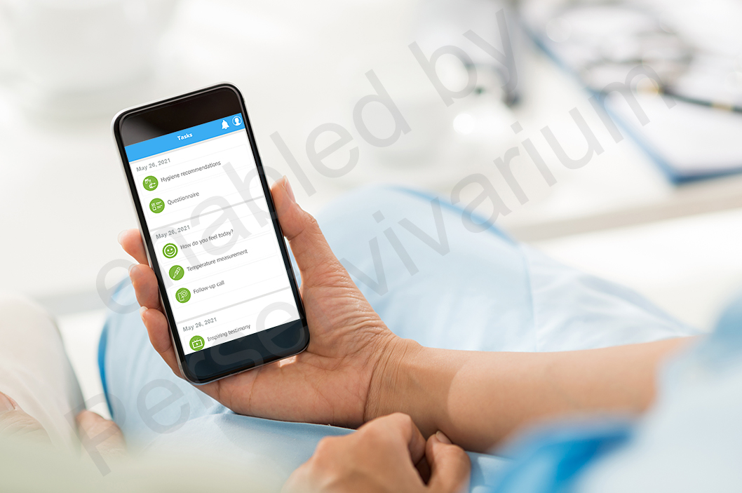 How can technology help with patient monitoring before and after a medical intervention?