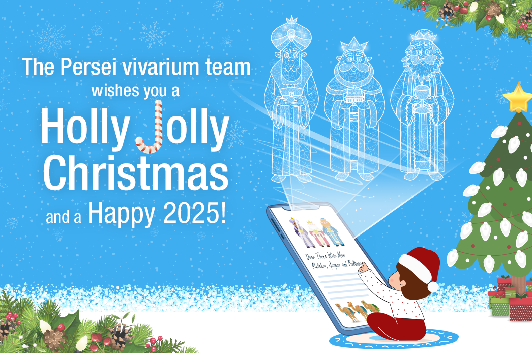 Merry Christmas and a Happy New Year from Persei vivarium!