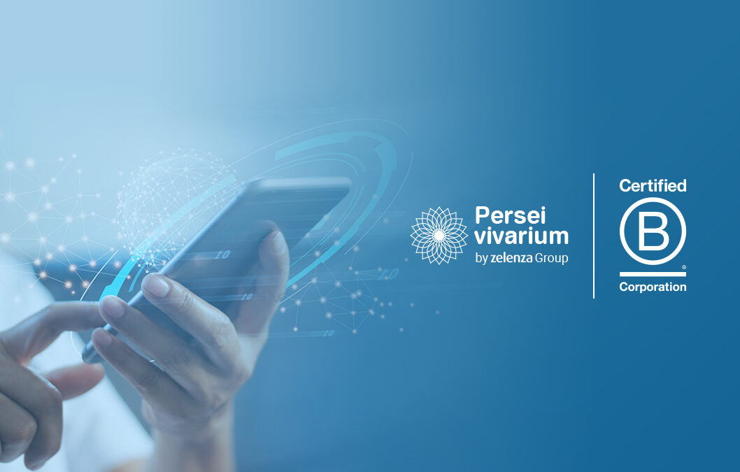 Persei vivarium renews its B Corp certification, reaffirming its commitment to a positive impact on health and people