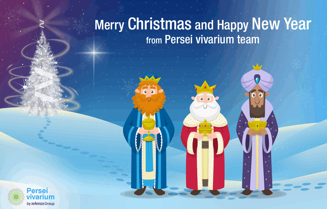 Persei vivarium wishes you a very Merry Christmas and a fantastic 2026!